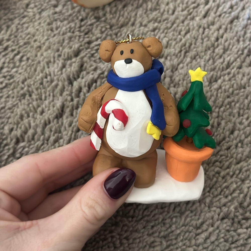 Vintage Festive Christmas Ornaments Lot - Picture 2 of 6